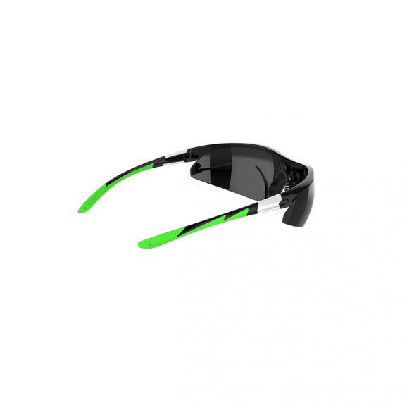 Stealth™ 9000 Polarised Safety Specs - Black / Green
