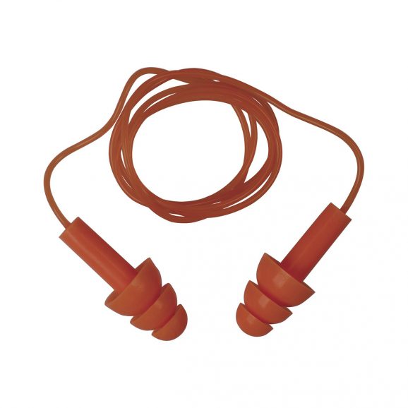 Conicfit010 Reusable Silicone Earplugs with PVC Cord (32 dB)