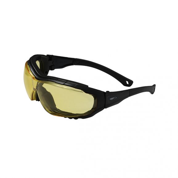 Explorer 2™ Clear Hybrid Safety Specs / Goggles - Black