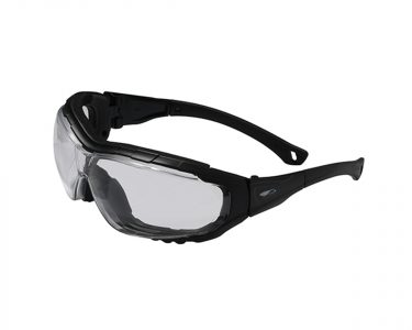 Explorer 2™ Clear Hybrid Safety Specs / Goggles - Black