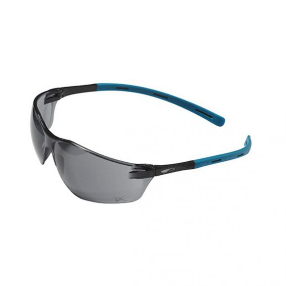 Rigi™ Smoke Safety Specs - Black / Blue