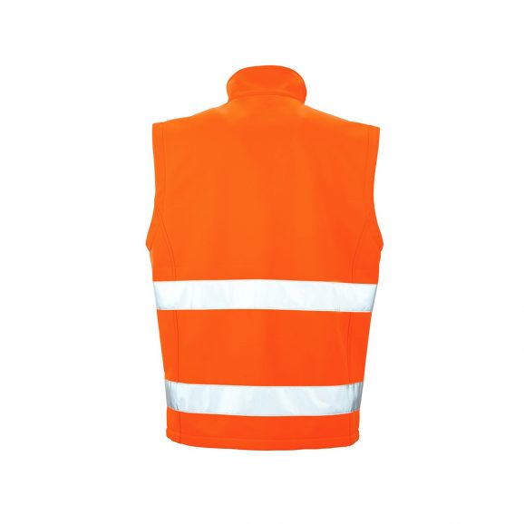 R451X High Visibility Softshell Vest