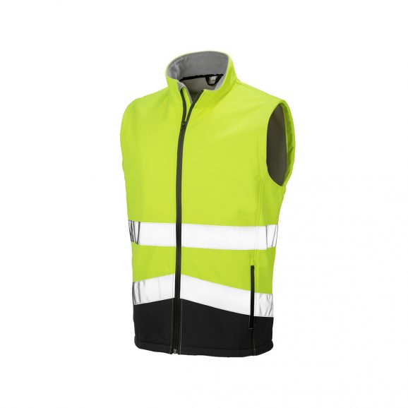 R451X High Visibility Softshell Vest