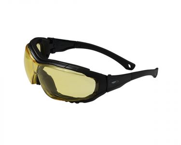 Explorer 2™ Clear Hybrid Safety Specs / Goggles - Black Explorer 2™ Clear Hybrid Safety Specs / Goggles - Black