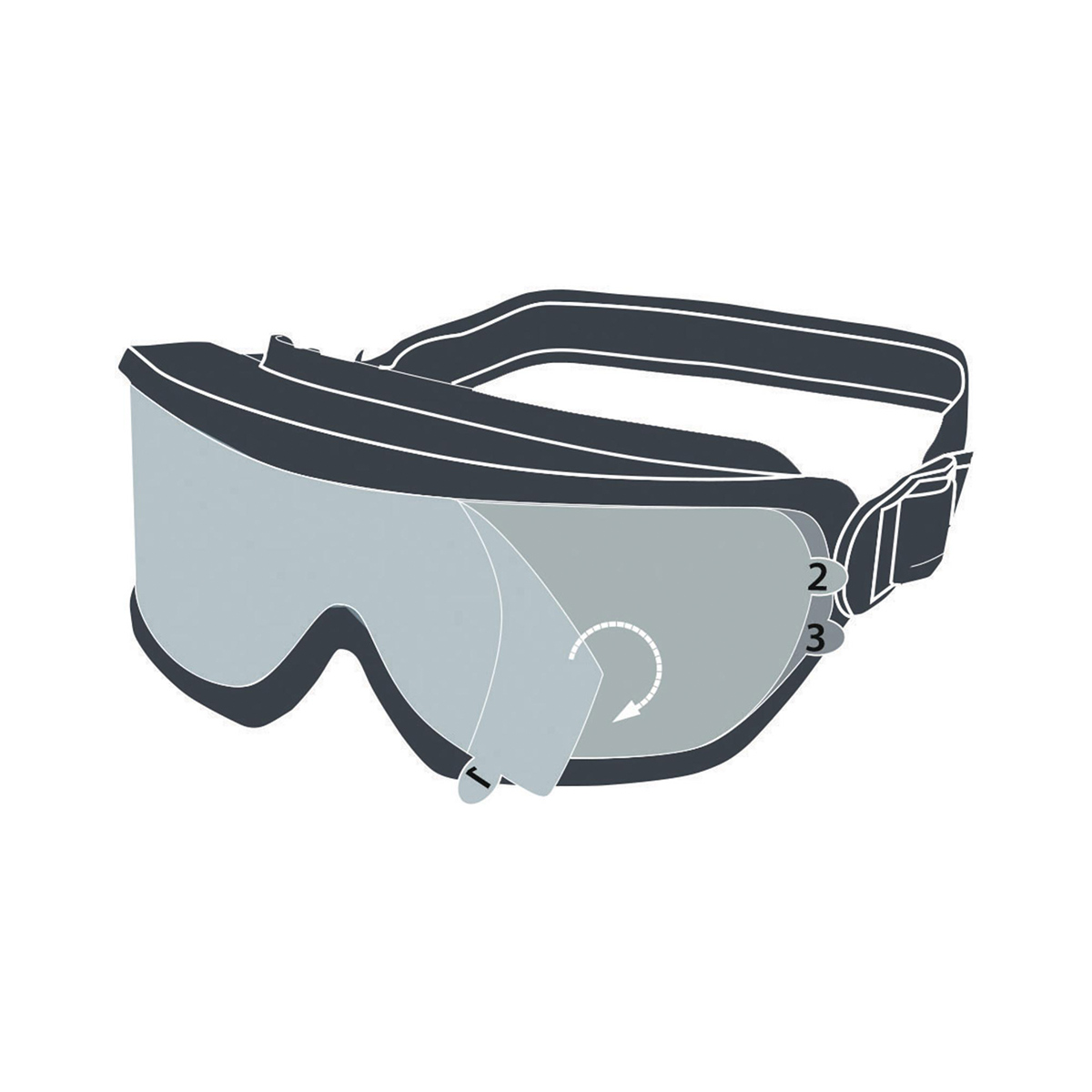 Galeras Clear Polycarbonate Goggles Galeras Clear Polycarbonate Goggles
